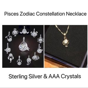 ♓️Pisces Zodiac Constellation Necklace NEW♓️